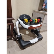 Baby walker multifunction push walker bounce