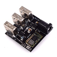 3 USB mini charging module buck converter for Arduino DC-DC 9V/12V to 5V 8A buck power charger board
