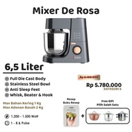Signora Mixer De Rosa 6.5 Liter 6.5Lt Berdiri Besar Kg 2Kg