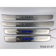 Wish door step / Wish side steel plate / Wish old 2003-2007 / Wish new 2009-2017 / Wish