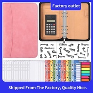 A6 Budget Planner with Calculator Zip Budget Binder Budget Planner Made with Envelopes for Money Sav