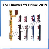 For Huawei Y9 Prime 2019 Power Volume Side Button Flex Cable Keys button on off volume up and down b