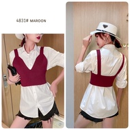 ATASAN BLOUSE 2in1 NAVARRA IMPORT