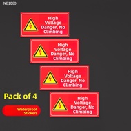 YUANTANG | Warning Sign No Climbing Fall Prevention