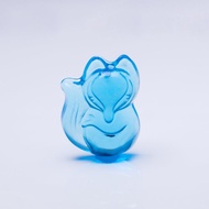 Feng Shui Stone Fox Pendant (Water Element - Blue)