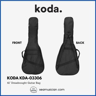 KODA ESSENTIAL DREADNOUGHT ACOUSTIC GUITAR BAG TWO (KODA ESSENTIAL SERIES/ GTR BAGS/ SEAMUSICIAN)