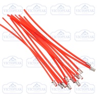 3.0mm x 21cm Square Orange Metal Head Nylon Trimmer Line Easy to Use & Install
