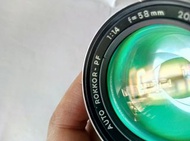 Minolta Auto Rokkor-PF 58mm f/1.4 鏡頭