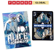 Book - Alice In Borderland - Volume 5 - Free Paper Card