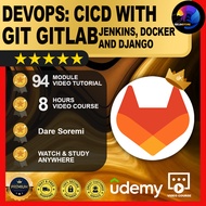 [Video Course] DevOps: CICD with Git GitLab Jenkins, Docker and Django 2023