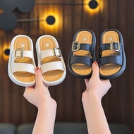 Children's Slippers Summer Boys Girls PVC Beach Shoes Super Soft Anti-Slip Stepping on Shit Deodoran