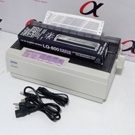 EPSON LQ-300+II (มือสอง) เครื่องพิมพ์ใบเสร็จ ใบกำกับภาษี สลิปเงินเดือน กระดาษลอกลาย +Ribbon ใหม่ 1ตล