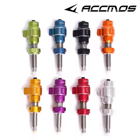 Decut ZX229 ALUMINUM ALLOY Archery Cushion Plunger Micro-Click Spring Tension Plunger For Recurve Bo