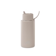 【frank green 台灣】三層真空保溫瓶 1000ml - 拿鐵色