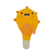 AMY & CAROL LIGHT BULB SQUEAKY DOG TOY