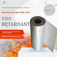 Aluminum Foil Glass Fiber Cloth Insulation Cotton Flame Retardant High Temperature Resistant Firepro