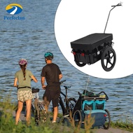 Perfeclan Bike Cargo Trailer Towable Bike Trailer Versatile Transport Removable with