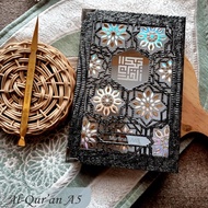 Al-Quran A5 Premium Include Pattern + Custom Name. Free Premium 33-PIECE Tasbih