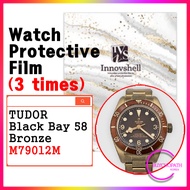 kr_Protection Films for TUDOR Black Bay 58 Bronze M79012M (3 sheets) / Scratch &amp; Contamination Prevention Stickers Film / watch care