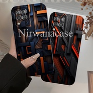 Samsung A12 A22 M12 M22 4G 5G Silicone Wood Motif Casing Pro Camera Flexible - Men's Fashion Case