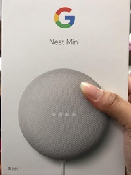 全新 Google nest mini 第二代 搭配迷你WiFi智慧插座