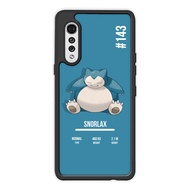 Case Casing LG Velvet V60 V50 V40 V30 G8x G8 G7 G6 Q7 Pokemon Snorlax YD0667 Hardcase S5