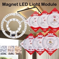(Circular) LED Magnet Light Module Round 12W 24W 36W 48W 72W 3-Colour Circular Tube Replacement Down