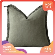 EYD- Natural Lifestyle Pillow Bohemian Fringe Pillowcase Bohemian Style Fringe Trim Pillowcase for R