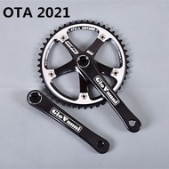 OTA Crankset OTA Dead Fly Racing Crankset 48T Large Crankset Crankset Dead Fly Crankset Square Hole 