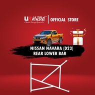Ultra Racing | Nissan Navara (D23) 2.5 (4WD) '14 - Rear Lower Bar 4 Point