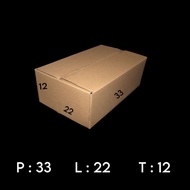 Cardboard Box Packing 33x22x12