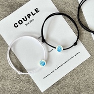 (2pcs) Latest water ball couple bracelets Latest water couple bracelets Cute couple bracelets Couple