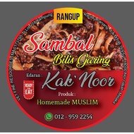 Sambal Bilis Garing Kak'Noor - Selera Negeri Melaka