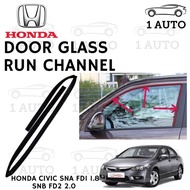 [ORIGINAL HONDA PART] HONDA CIVIC FD SNA FD1 1.8 SNB FD2 DOOR GLASS RUN CHANNEL