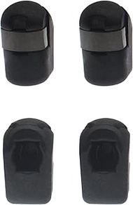 HAJXZH 4PCS Gas Spring End Fitting M8 Nylon Gas Spring Connector Black Generator Accessories for Aut
