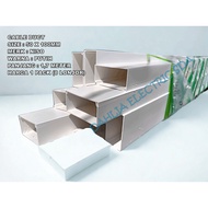 CABLE DUCT CABLE TRUNKING DUCT PSD 50 X 100 1.7M NISO 1 PACK (8 STICKS)