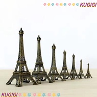 KUGIGI Eiffel Tower Model, 7 Sizes Exquisite Design Eiffel Tower Statue, with Box Metal Bronze Eiffe