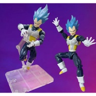 SHF Dragon Ball Super Saiyan Blue Vegeta Action Figure Movable Toy Model