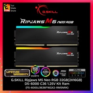 G.SKILL Ripjaws M5 Neo RGB 32GB(2X16GB) D5-6000 C36 1.25V Kit Ram - F5-6000J3636F16GX2-RM5NRK