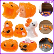 Halloween Village Accessories Decorations Pumpkin 7 Pcs sijicc
