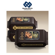 BANYAK BERSIH Leather Car Seat Brightening Wipes Car Interior Cleaning Wipes Car Dashboard Wiping We