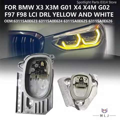 Yellow Light 63115A0E623 63115A0E624 63115A0E625 63115A0E626 For BMW X3 X4 G08 Headlight LED Angel E