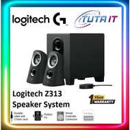 Logitech Z313 Speaker System with Subwoofer (50W)