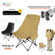 Camping Chair Outdoor Foldable Hight Moon Chair Portable Loading 150kg Fishing Chair Balcony Chair