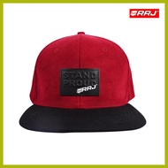 ▤ ✬ ● RRJ Men's Basic Accessories Snapback Cap 122225 (Maroon)