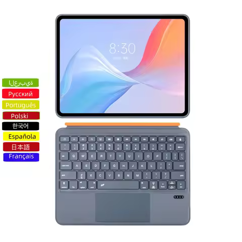Backlit Split Keyboard Case for IPad Air11 13 2024 IPad Pro12.9 Pro 13 M4-M5,Wireless Keyboard for I