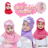Baby hijab with knots 0-3 years old