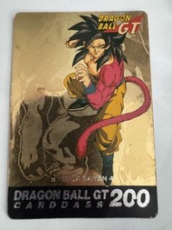 龍珠GT超級撒亞人四 悟空 金卡 Dragon Ball GT Super Saiyan 4 GOld Card
