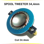 Spool Tweeter Speaker 34.4mm Spool Tweeter Diameter Coil 34.4mm