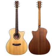 Kazuki Soul Series GEN ll OM GA DC กีตาร์โปร่ง Top solid 41 นิ้ว Kazuki Soul GEN2